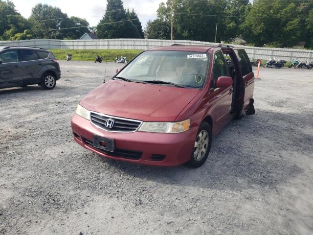 Photo 2 from auction – 2002 HONDA ODYSSEY EX with VIN 2HKRL18682H502502