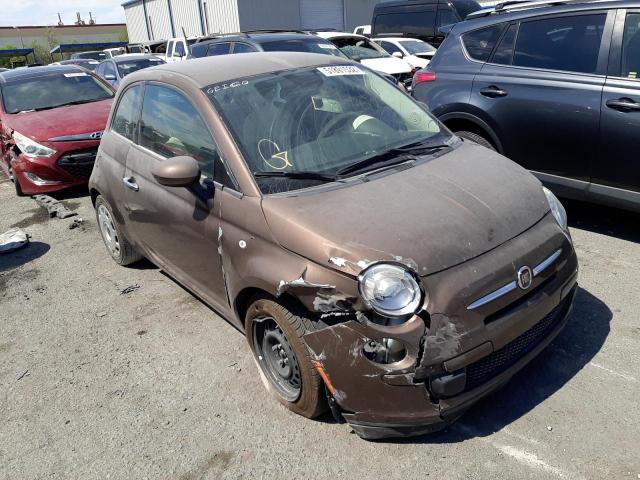 FIAT 500 POP 2015 with VIN 3C3CFFAR6FT681907 - Photo from auction
