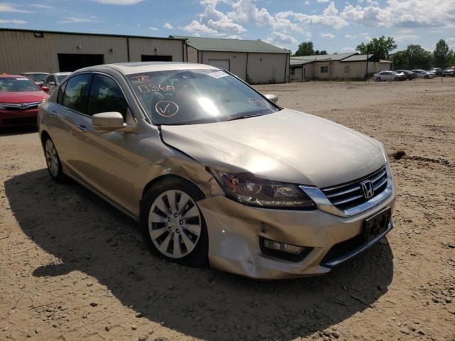 HONDA ACCORD EXL 2014 with VIN 1HGCR3F85EA027618 - Photo from auction