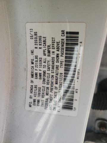 Photo 10 from auction – 2013 HONDA ACCORD EXL with VIN 1HGCR2F80DA210336