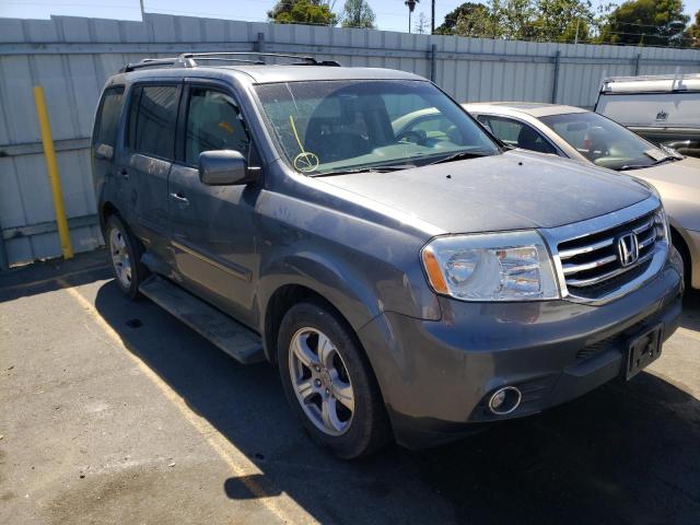 HONDA PILOT EXL 2013 with VIN 5FNYF4H59DB022529 - Photo from auction