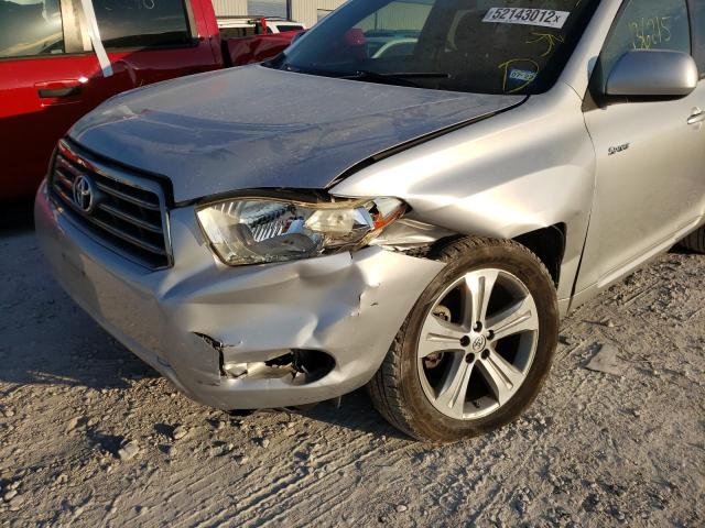Photo 9 from auction – 2008 TOYOTA HIGHLANDER with VIN JTEDS43A582058267