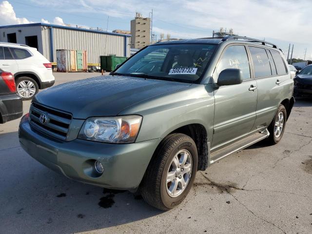 Photo 2 from auction – 2007 TOYOTA HIGHLANDER with VIN JTEGD21A070157815