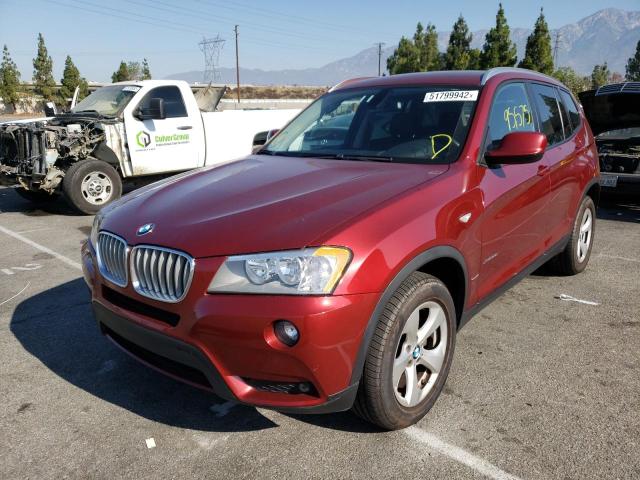 Photo 2 from auction – 2012 BMW X3 XDRIVE2 with VIN 5UXWX5C54CL717352