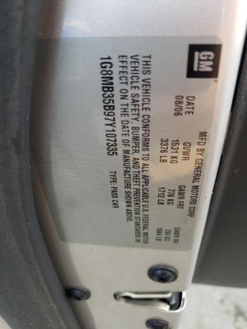 Photo 10 from auction – 2007 SATURN SKY with VIN 1G8MB35B97Y107335