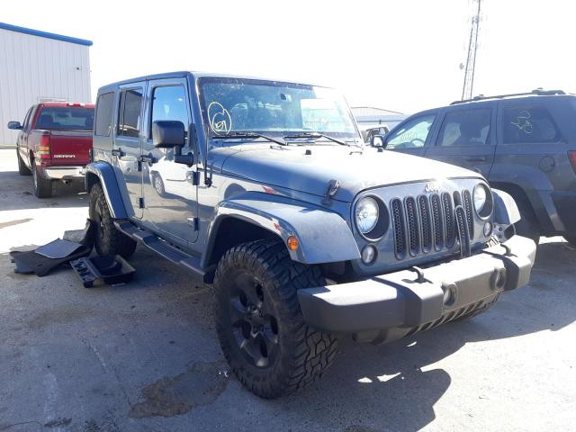 JEEP WRANGLER U 2014 with VIN 1C4BJWEG0EL265568 - Photo from auction
