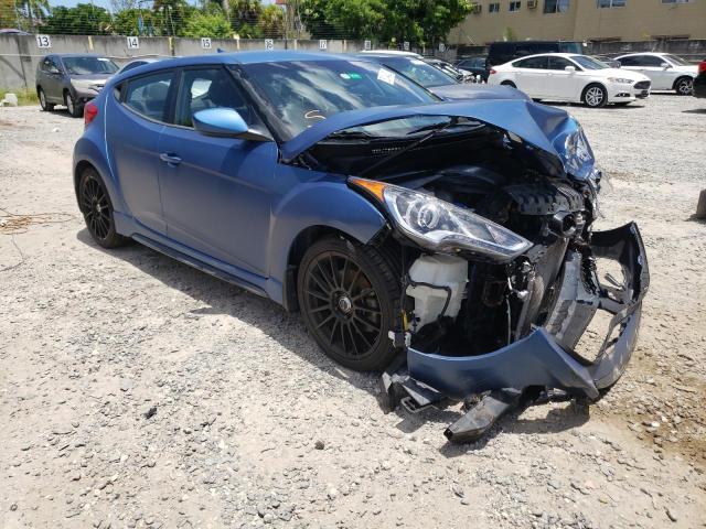 HYUNDAI VELOSTER T 2016 with VIN KMHTC6AEXGU261099 - Photo from auction