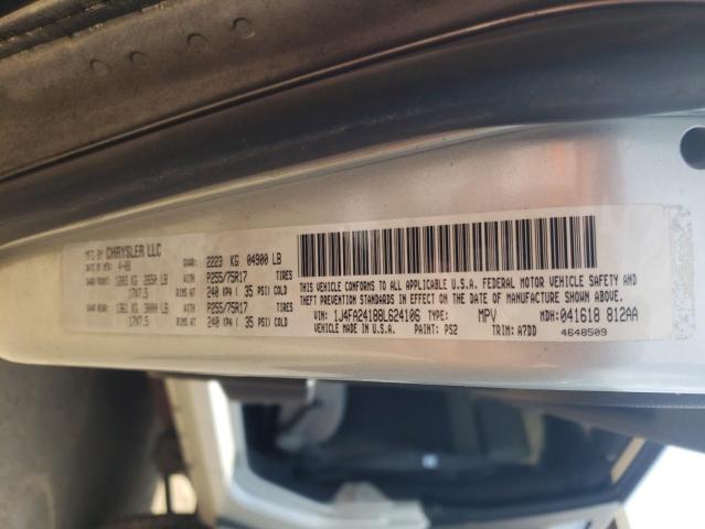 Photo 10 from auction – 2008 JEEP WRANGLER X with VIN 1J4FA24188L624106