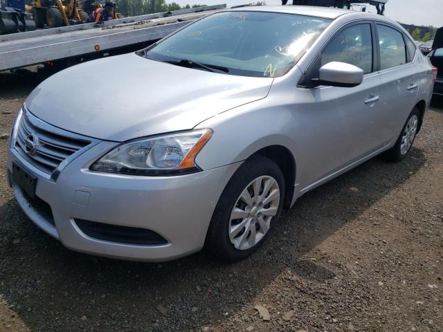 Photo 2 from auction – 2015 NISSAN SENTRA S with VIN 3N1AB7AP1FY321310