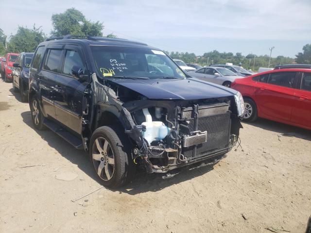 HONDA PILOT TOUR 2012 with VIN 5FNYF4H96CB059250 - Photo from auction