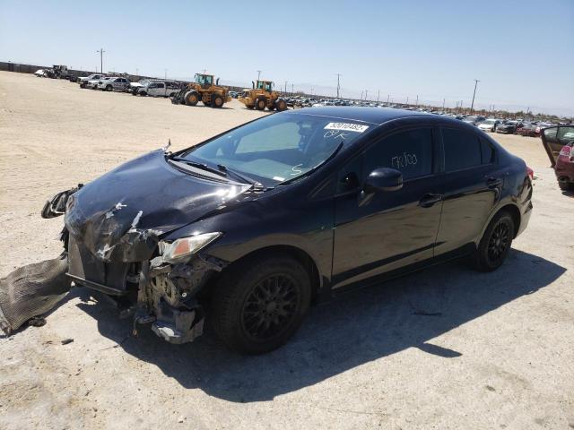 Photo 2 from auction – 2013 HONDA CIVIC LX with VIN 2HGFB2F55DH501343