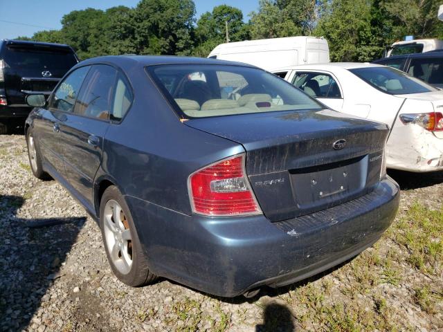 Photo 3 from auction – 2006 SUBARU LEGACY 2.5 with VIN 4S3BL626567207942