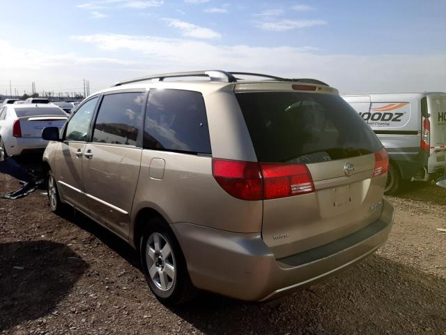 Photo 3 from auction – 2004 TOYOTA SIENNA CE with VIN 5TDZA23C54S073969