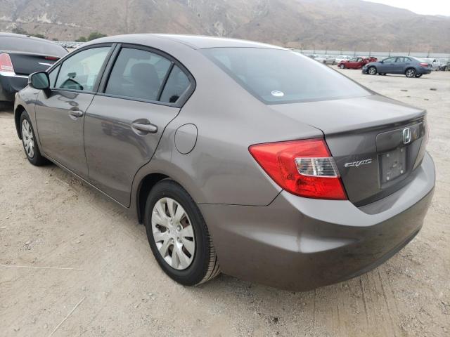 Photo 3 from auction – 2012 HONDA CIVIC LX with VIN 19XFB2F56CE353583