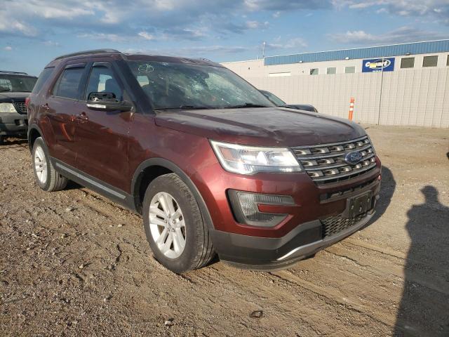FORD EXPLORER X 2016 with VIN 1FM5K7D89GGA24450 - Photo from auction