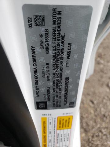 Photo 10 from auction – 2022 CHEVROLET SPARK LS with VIN KL8CB6SA6NC015388