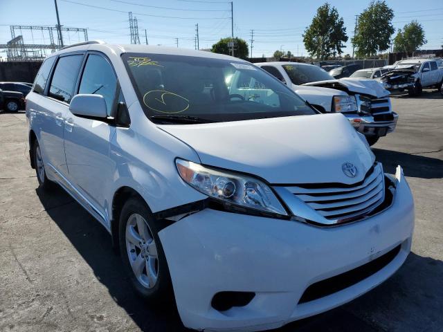 TOYOTA SIENNA LE 2016 with VIN 5TDKK3DC8GS745465 - Photo from auction