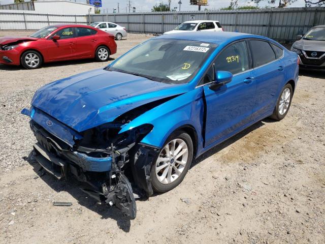 Photo 2 from auction – 2020 FORD FUSION SE with VIN 3FA6P0HD7LR168516