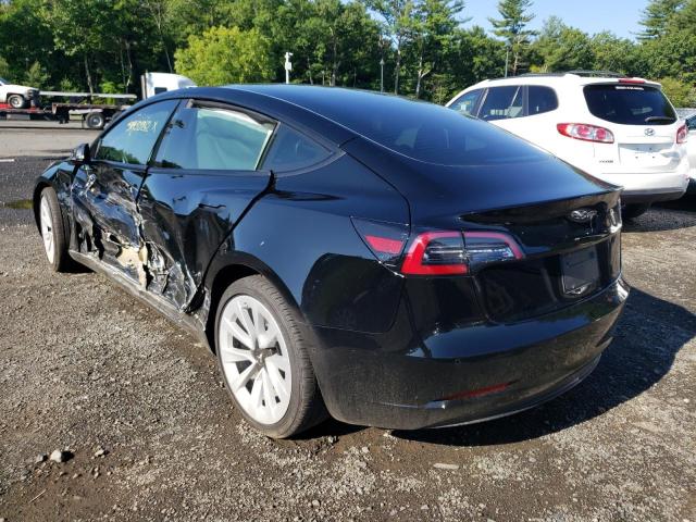 Photo 3 from auction – 2022 TESLA MODEL 3 with VIN 5YJ3E1EA3NF190116