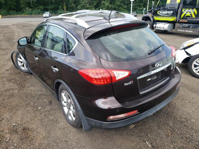 Photo 3 from auction – 2008 INFINITI EX35 BASE with VIN JNKAJ09F58M355435