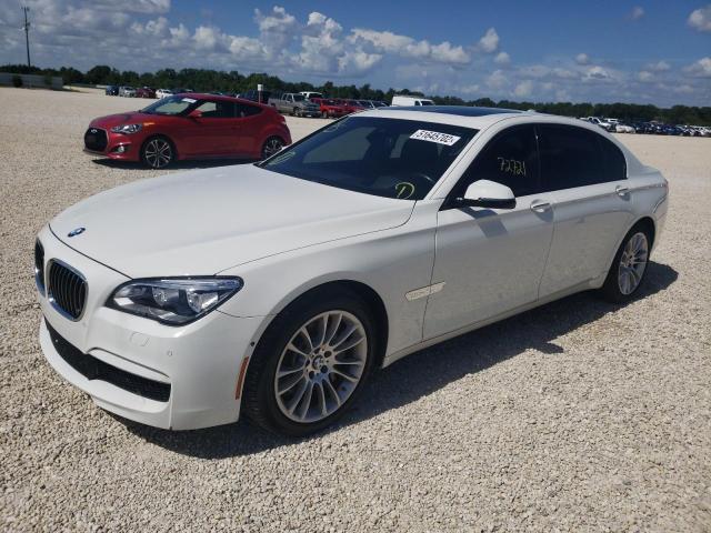 Photo 2 from auction – 2014 BMW 750 LI with VIN WBAYE8C55ED780469