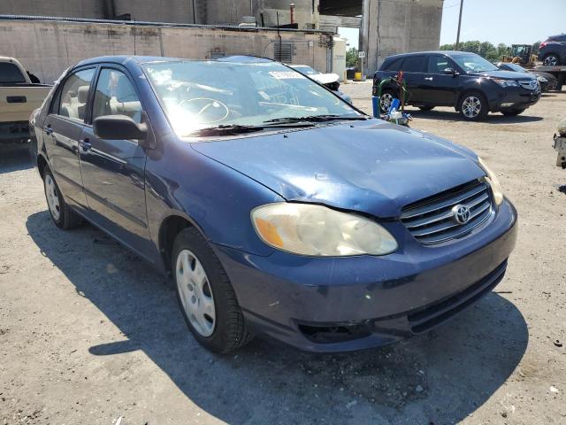 TOYOTA COROLLA CE 2004 with VIN 2T1BR32E24C214573 - Photo from auction