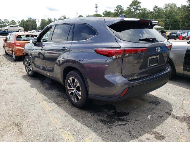 Photo 3 from auction – 2021 TOYOTA HIGHLANDER with VIN 5TDGZRAH9MS532993