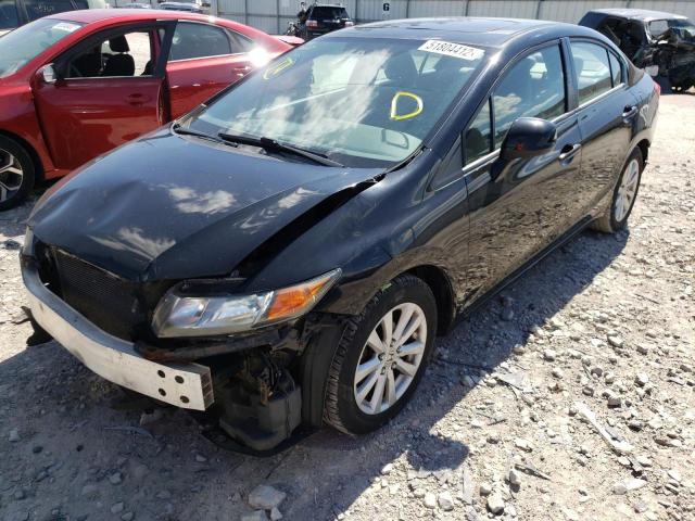 Photo 2 from auction – 2012 HONDA CIVIC EX with VIN 19XFB2F87CE035630