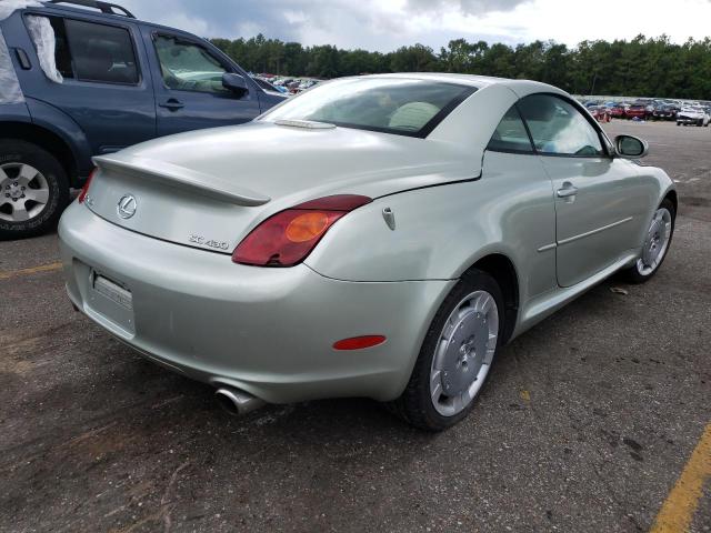 Photo 4 from auction – 2002 LEXUS SC 430 with VIN JTHFN48Y020035507