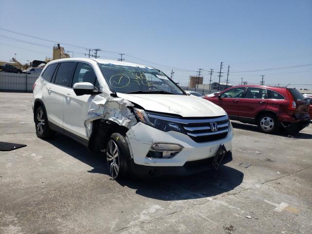 HONDA PILOT EX 2017 with VIN 5FNYF5H36HB018772 - Photo from auction