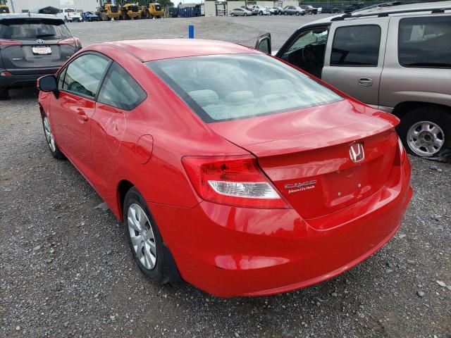 Photo 3 from auction – 2012 HONDA CIVIC LX with VIN 2HGFG3B54CH512880