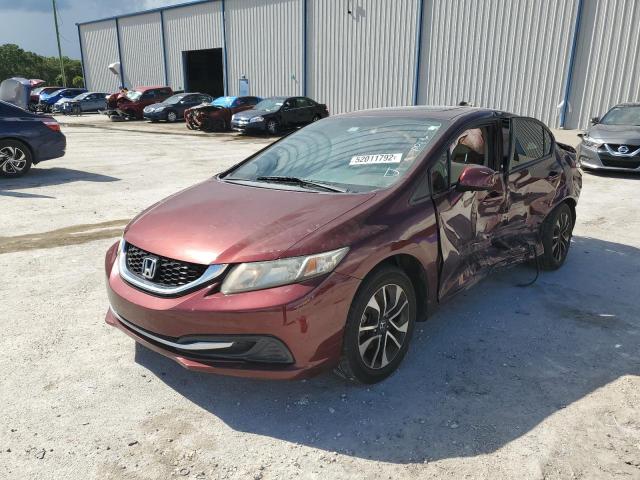Photo 2 from auction – 2013 HONDA CIVIC EX with VIN 19XFB2F88DE207164