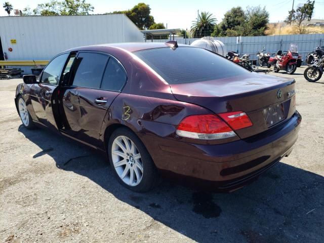 Photo 3 from auction – 2006 BMW 750 LI with VIN WBAHN83526DT39643