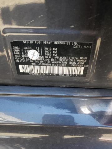 Photo 10 from auction – 2014 SUBARU LEGACY 2.5 with VIN 4S3BMBD66E3019889