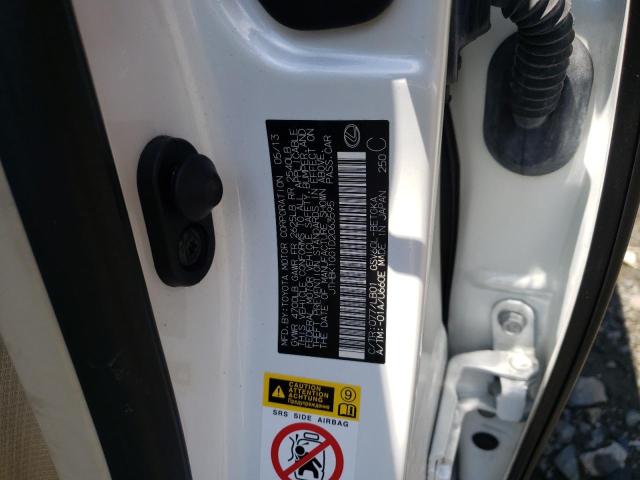 Photo 10 from auction – 2013 LEXUS ES 350 with VIN JTHBK1GG1D2063595