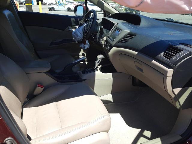 Photo 5 from auction – 2012 HONDA CIVIC EXL with VIN 19XFB2F90CE302678