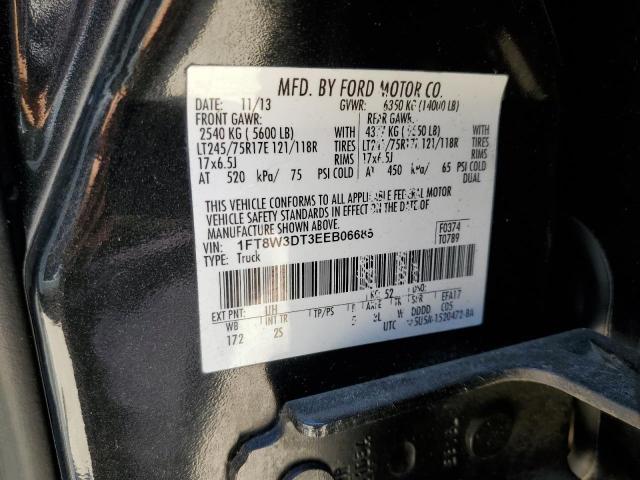 Photo 10 from auction – 2014 FORD F350 SUPER with VIN 1FT8W3DT3EEB06685