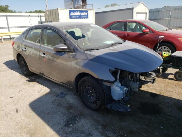 NISSAN SENTRA S 2016 with VIN 3N1AB7AP3GY216608 - Photo from auction