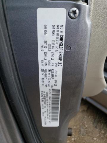 Photo 10 from auction – 2014 DODGE GRAND CARA with VIN 2C4RDGBG7ER260617