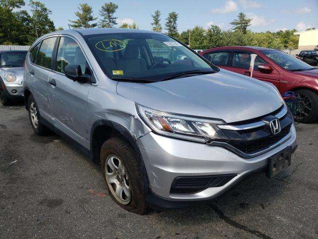 HONDA CR-V LX 2015 with VIN 5J6RM4H34FL112125 - Photo from auction