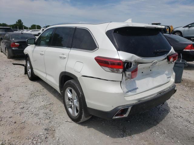 Photo 3 from auction – 2018 TOYOTA HIGHLANDER with VIN 5TDYZRFH5JS237415