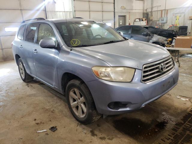 TOYOTA HIGHLANDER 2008 with VIN JTEDS41A282057080 - Photo from auction