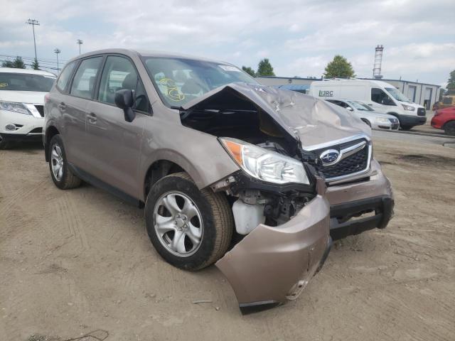 SUBARU FORESTER 2 2015 with VIN JF2SJAAC3FH548834 - Photo from auction