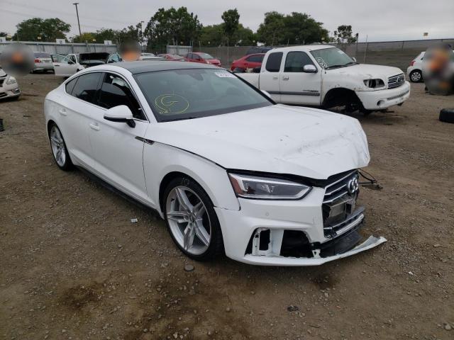 AUDI A5 PREMIUM 2018 with VIN WAUENCF55JA057637 - Photo from auction