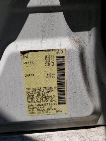 Photo 10 from auction – 2013 NISSAN ALTIMA 2.5 with VIN 1N4AL3AP8DN573431