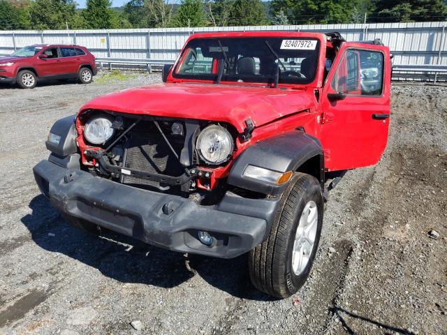 Photo 2 from auction – 2019 JEEP WRANGLER U with VIN 1C4HJXDG0KW653380