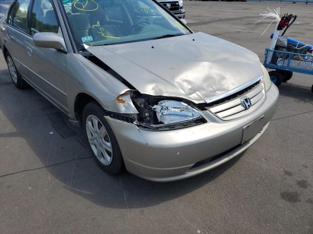 Photo 9 from auction – 2003 HONDA CIVIC EX with VIN 2HGES25783H583663