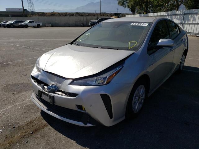 Photo 2 from auction – 2019 TOYOTA PRIUS with VIN JTDKARFU1K3069673