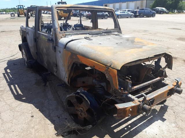 JEEP WRANGLER U 2011 with VIN 1J4BA5H10BL593712 - Photo from auction