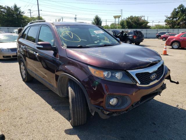 KIA SORENTO BA 2011 with VIN 5XYKT3A15BG096374 - Photo from auction